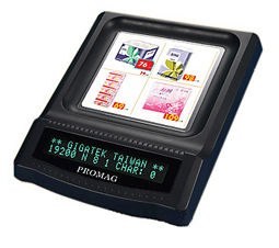Настольный вакуум-флуоресцентный (VFD) Дисплей покупателя с монетницей DSP802U в Туле