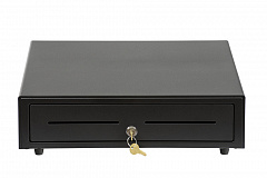 Денежный ящик АТОЛ EC-410-B черный, 410*415*100, 24V, для Штрих-ФР в Туле
