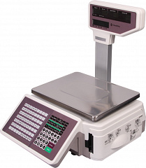 Весы торговые с печатью этикетки CheckWay CW-500P со стойкой в Туле
